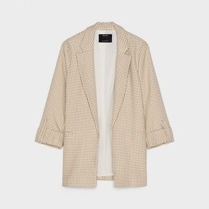 Bershka Houndstooth Blazer